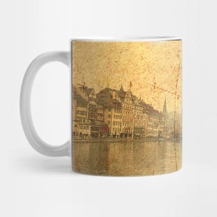 Golden Kapellbrucke in Lucerne Mug